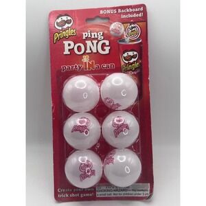 Pringles Ping Pong Party In A Can New In Package 2017 Deadstock